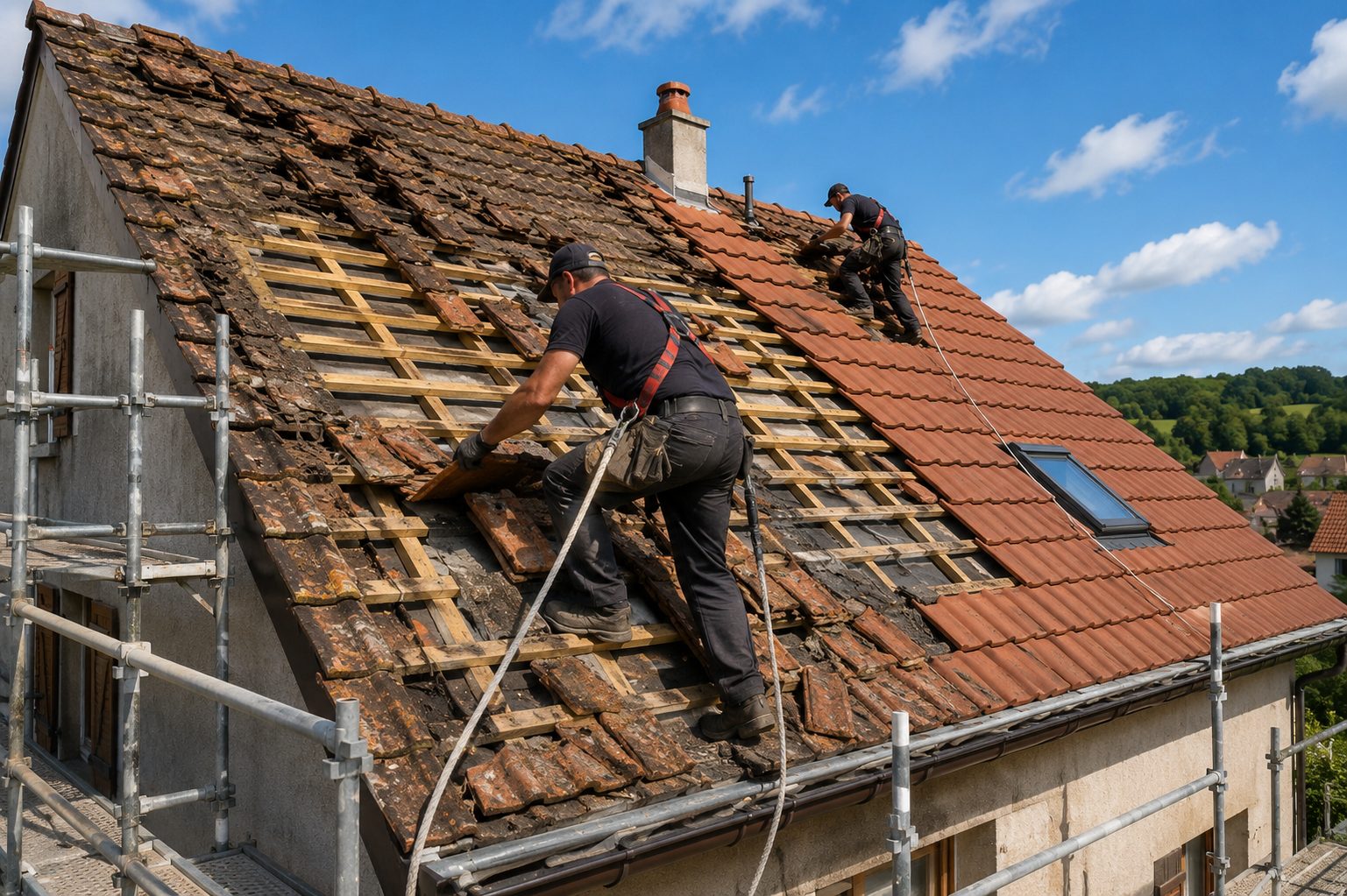 Rénovation toiture et réparation toiture en Haute-Savoie